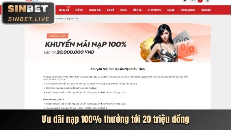 Thưởng nạp hàng ngày 88.go